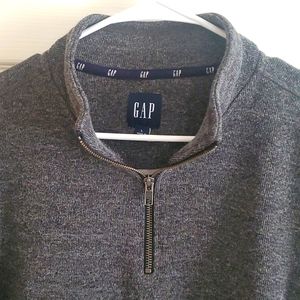 Men's Gap Quarter Zip Sweater Size L